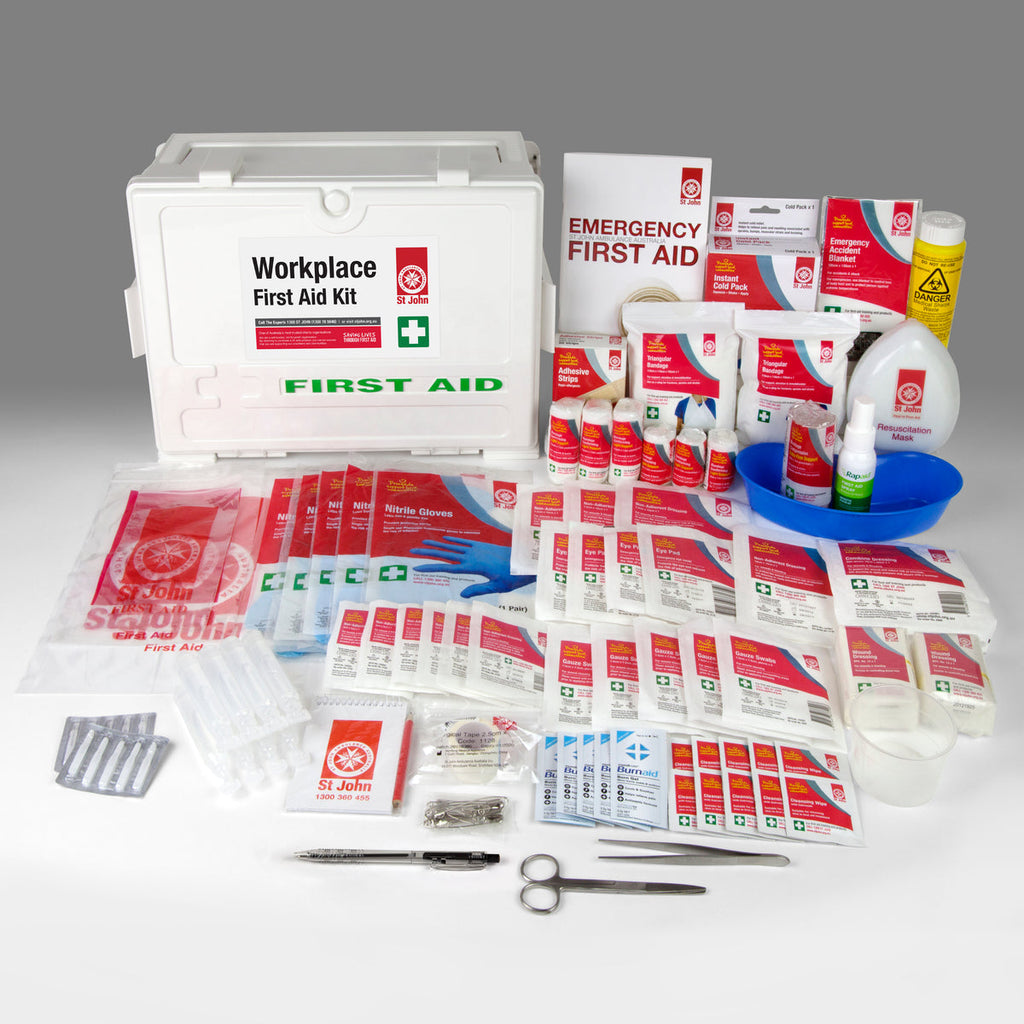St John Workplace First Aid Kit - Wall Mount/Portable