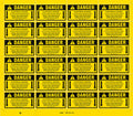 Electrical Hazard (UNDERGROUND) Warning Decals