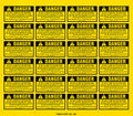 Climbing Warning Decals
