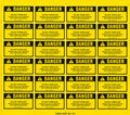 Do Not Overload Warning Decals