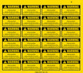 PTO Clutch Warning Decals