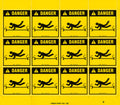 PTO Entanglement (Diagram) Warning Decals