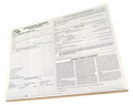 Farm/Industrial Machinery Sales Contract Pad