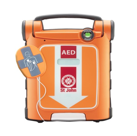 St John G5 Fully Automatic AED with iCPR - Bundle