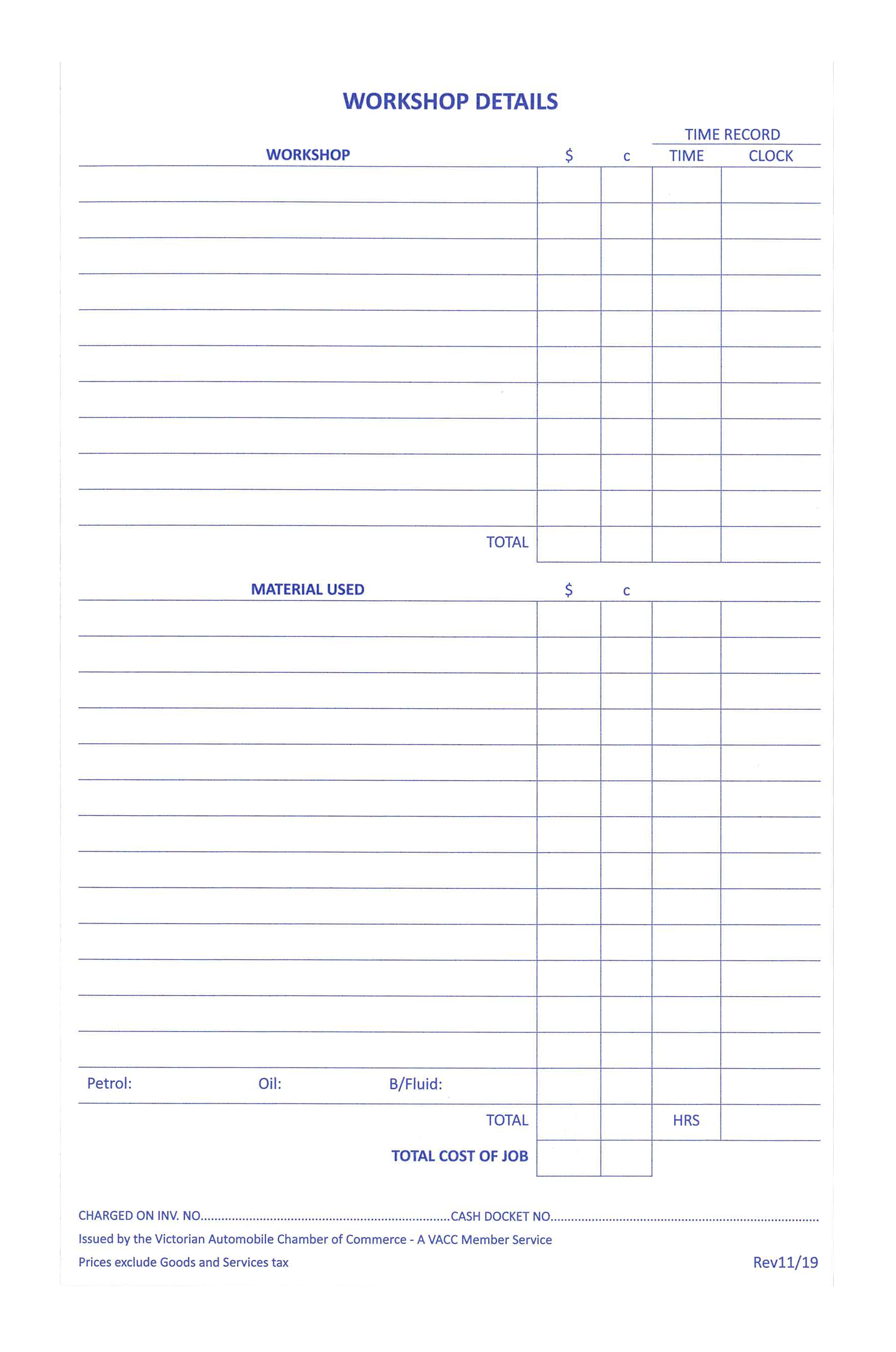 Job Cards (SMALL)