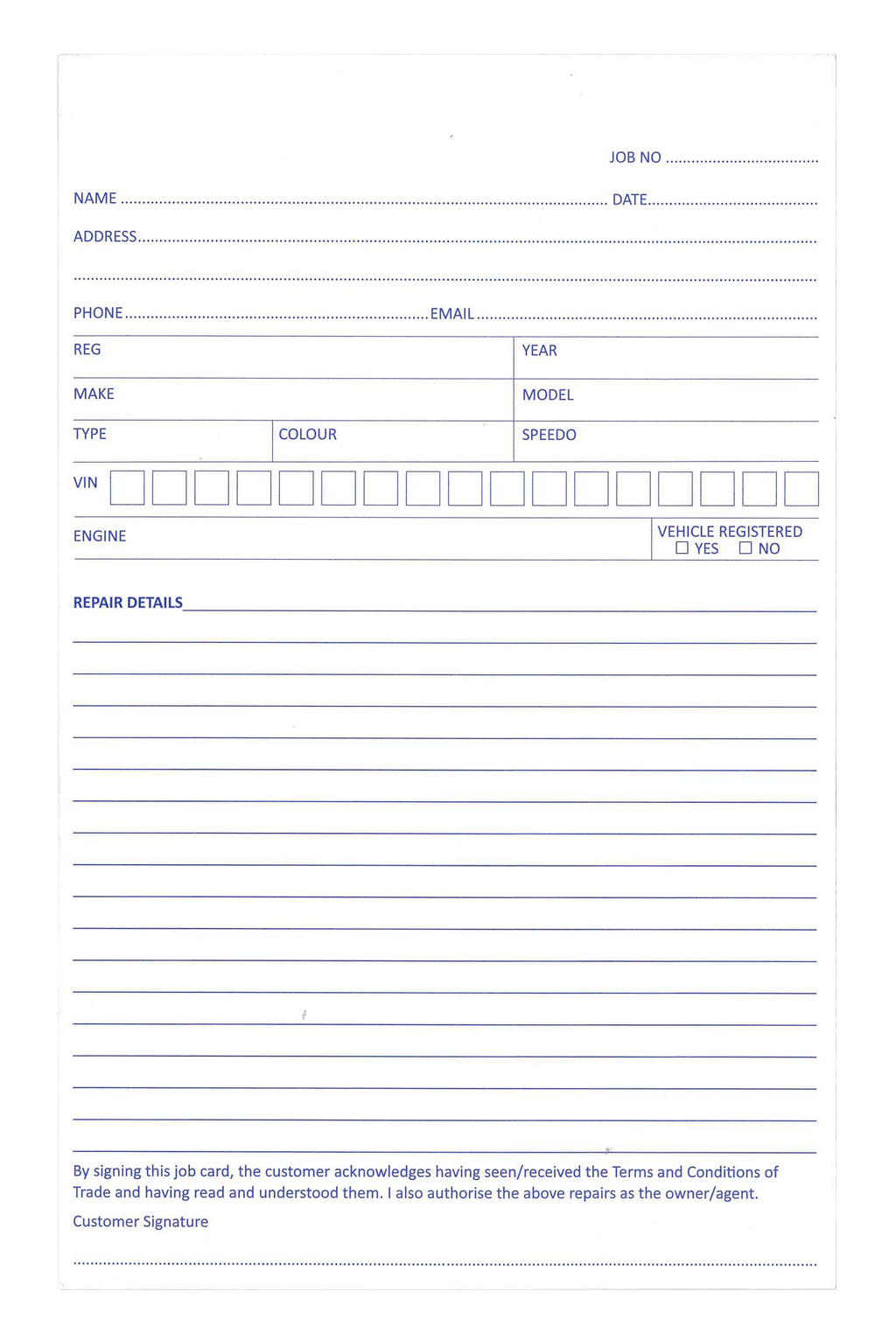 Job Cards (SMALL)