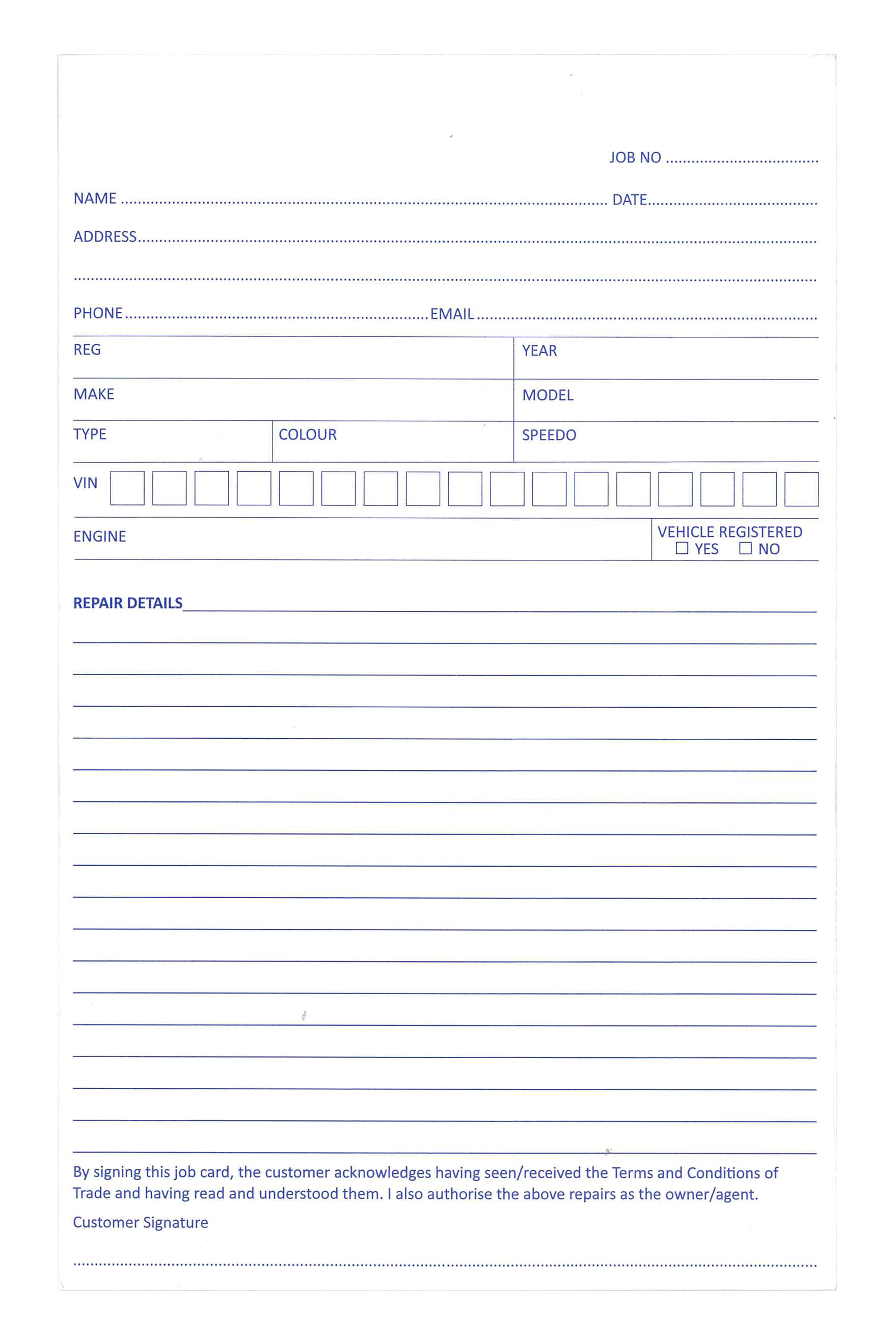 Job Cards (SMALL)