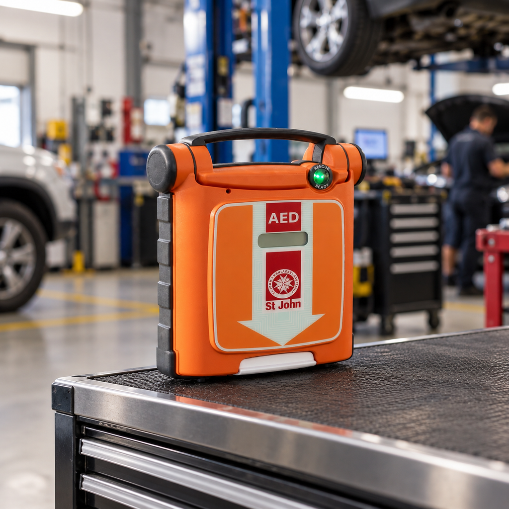 St John G5 Fully Automatic AED with iCPR - Bundle
