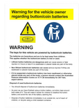 Warning Label - Driver Manual