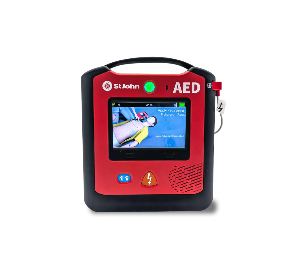 St John X3 Semi-Automatic AED - Bundle